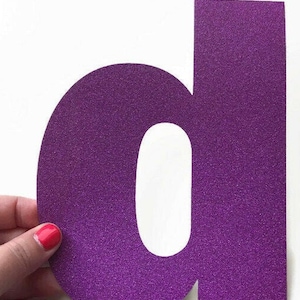 17 Zoll Glitzer Buchstaben, Karton Papier gestanzte Buchstaben, Hochzeits- und Partydekorationen, Banner und verschiedene Bastelprojekte