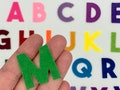 Felt Alphabet Letters, 1 1/4 Inch Uppercase Letters, Felt Cut Outs for Crafting, Sewing, Flannel Boards, Homeschooling and School Projects product logo