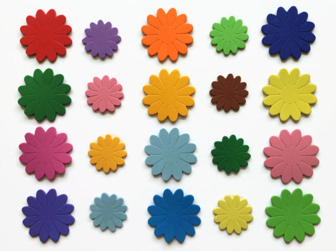 Die Cuts Stickers Selfadhesive Craft Foam Flower EVA Foam Etsy