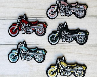 Biker For Life Iron / Sew On Embroidered Patch Badge Embroidery - Foto 10