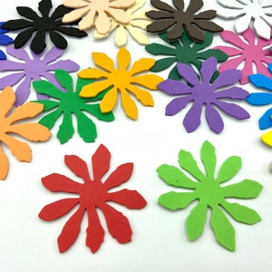 Flower Cut Out, Self-Adhesive Craft Foam Flower, EVA Foam Die Cut para Scrapbooking, Cardmaking y Adornos para Fiestas y Bodas
