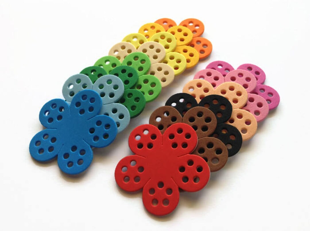 Flower Cut Out Selfadhesive Craft Foam Flower EVA Foam Die Etsy