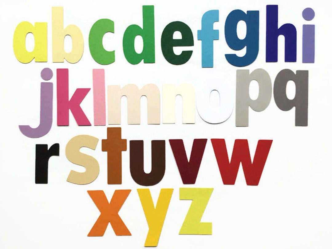 TVOKIDS Lowercase Alphabet 3D Printed Letters Logo 3D Printing -   Portugal