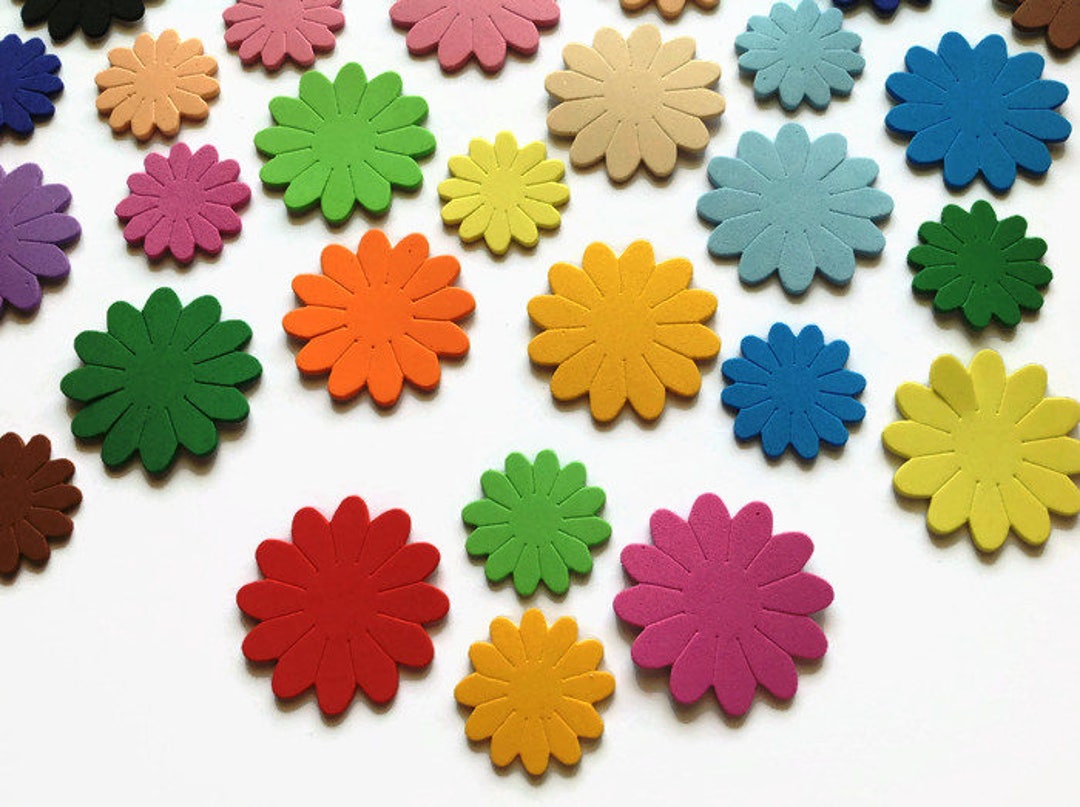 Die Cuts Stickers, Selfadhesive Craft Foam Flower, EVA Foam Decorative