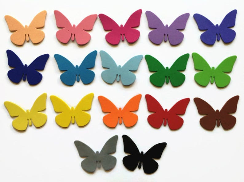 Butterfly Sticker Selfadhesive EVA Foam Die Cuts EVA Foam Etsy