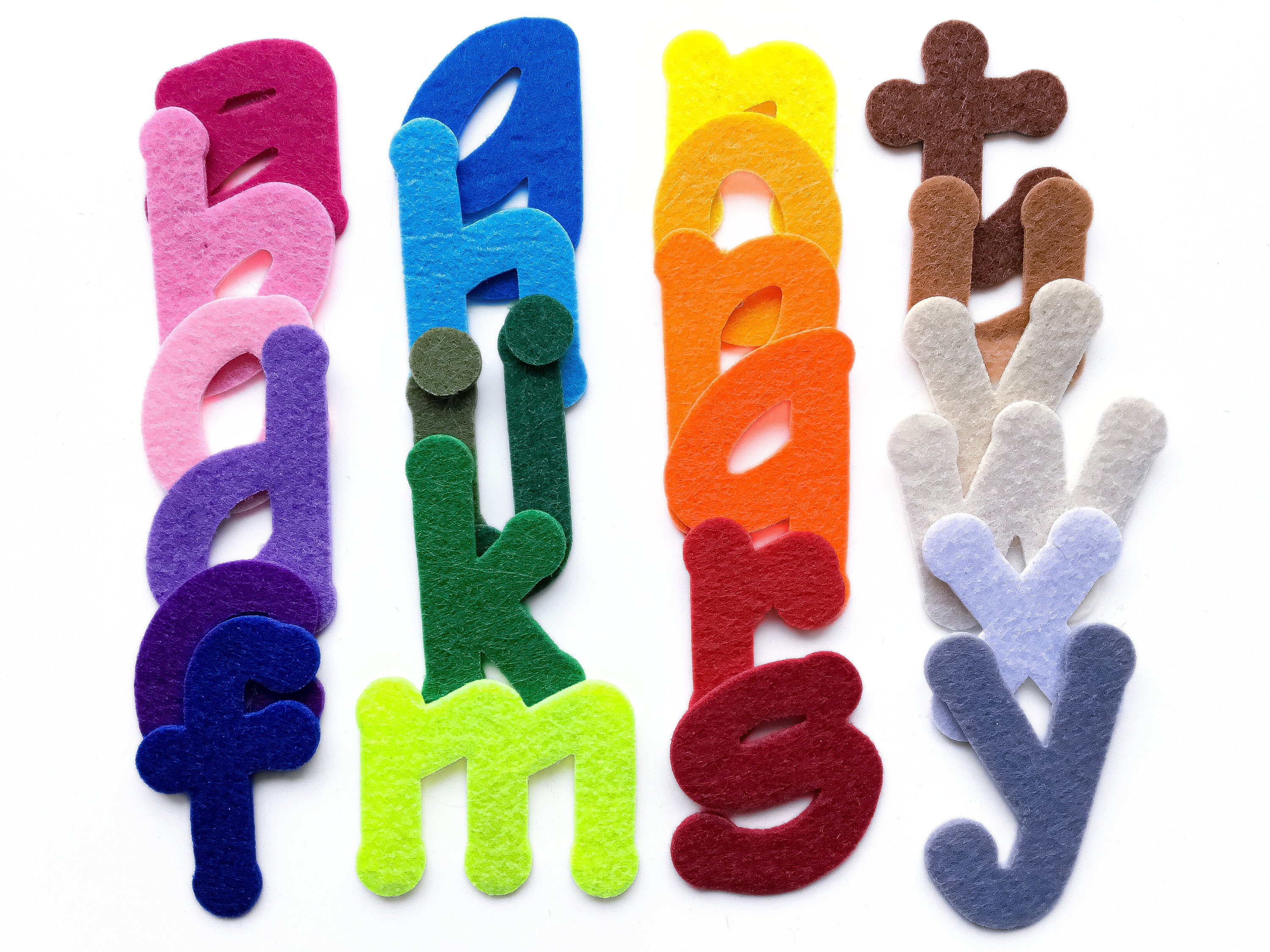 2'' Felt Letters Choose Your Letters These Are Used 