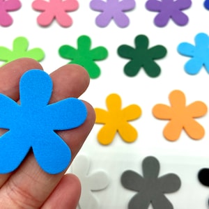 Schaumblumen Sticker, Selbstklebende Blumenstanz für Scrapbooking, Kartenherstellung, Hochzeit und Party Dekor & andere Bastelprojekte