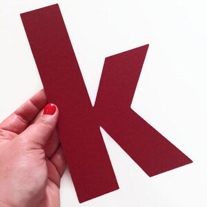 Cartas troqueladas de 8 pulgadas, cartas de papel de cartón en minúsculas para banners, decoraciones para el hogar, fiestas temáticas, aula y actividades de aprendizaje