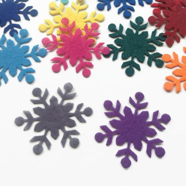 Felt Snowflake Etsy