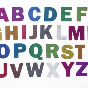 Alphabet stencils font n.15 - Uppercase. Individual letters A to Z, single letter  stencils