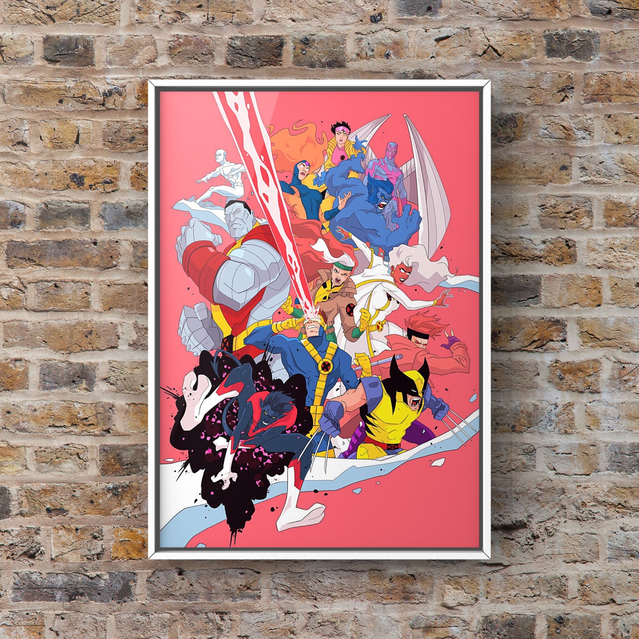 Xmen Fan Art Poster. Comics Wall Art Etsy UK