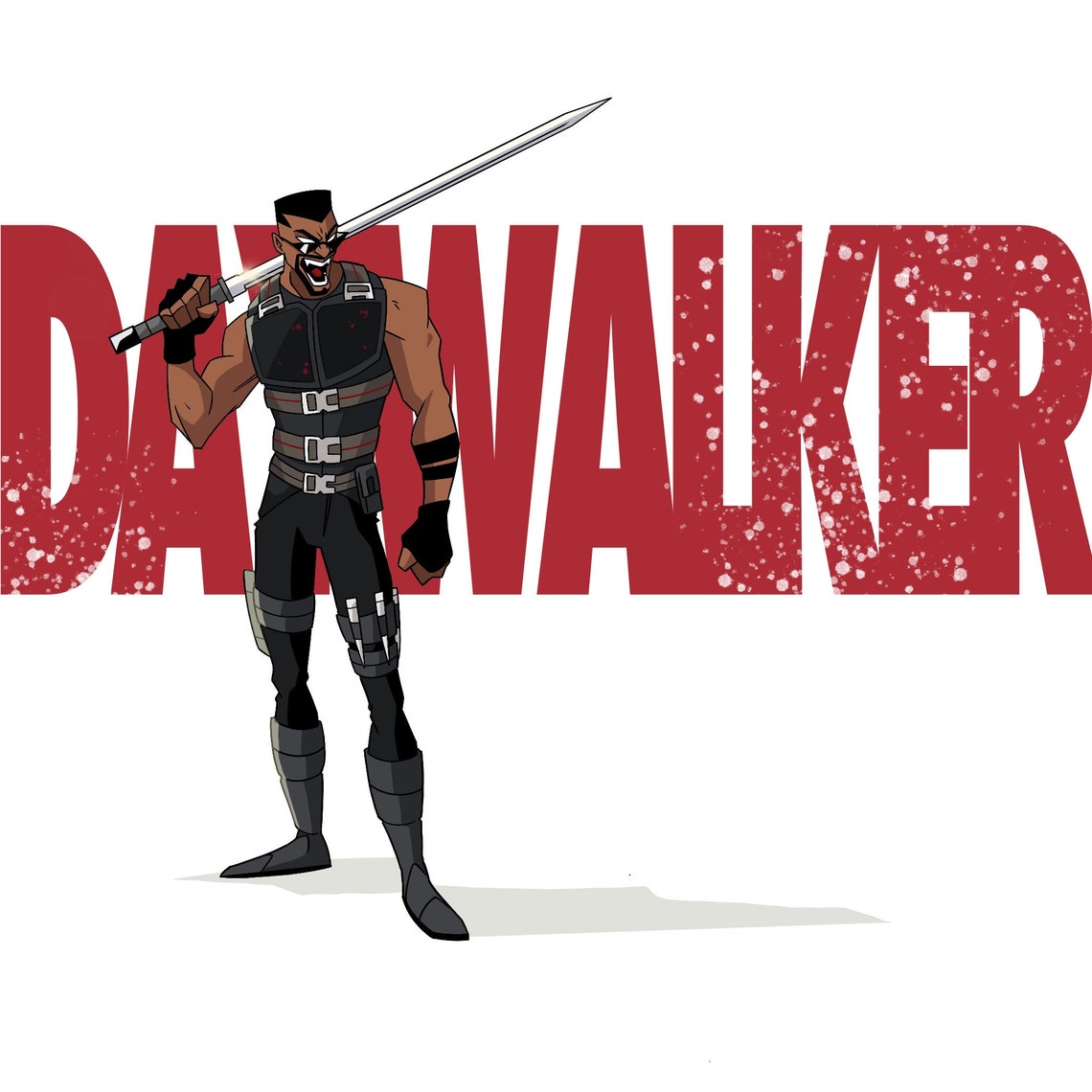 Blade Fan Art Print. Blade Comic art Etsy