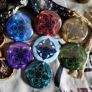 Delusion 3 in. Pin Badges