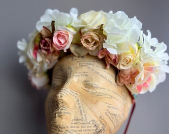 Corona di Fiori Bianchi - Fiorista Web
