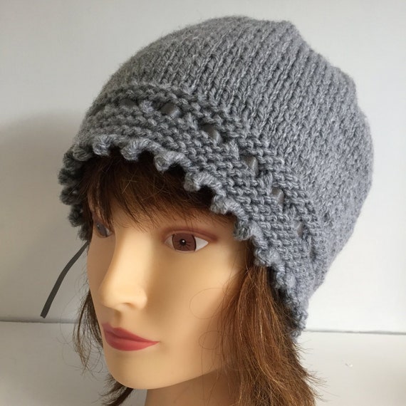 grey beanie hat womens