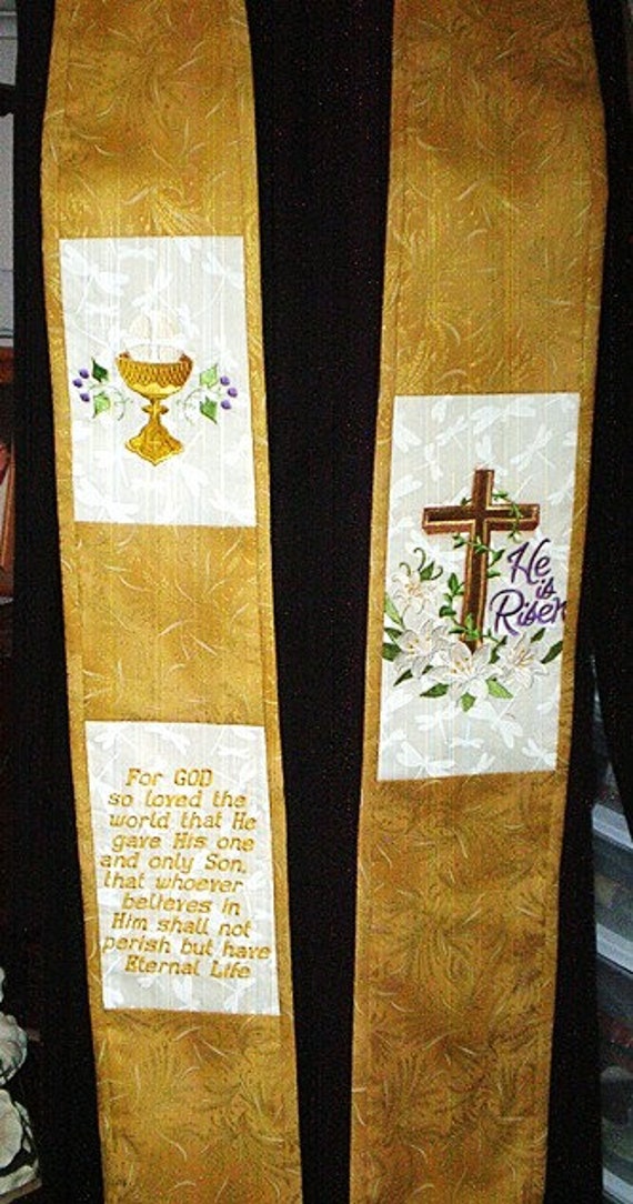 EASTER STOLE #551  by St Clair Vestments