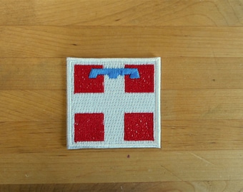 Parche parches bordado bandera de hierro en aplique vintage kawaii chaqueta coser mochila camisa denim chaqueta pantalones cortos biker piemonte piemont italy bandera