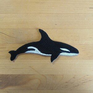 Patch lappar broderi strykflagga på applikation vintage kawaii jacka sy ryggsäck jeansjacka shorts biker ork grampus haj