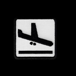 Parches bordados para planchar, banderas, apliques, despegar, chaqueta, coser, mochila, aterrizaje, pantalones cortos, motociclista, piloto de avión, vuelo, vuelo aéreo, aeronave r2