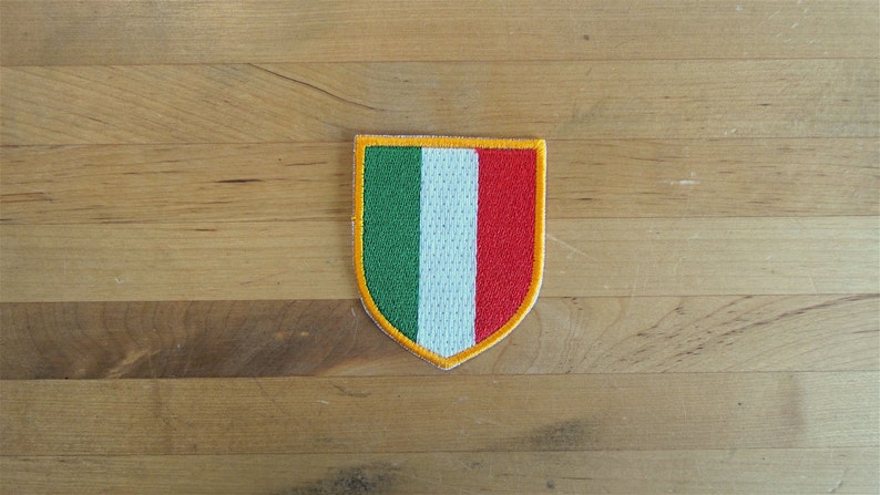 Patch patches embroidery iron flag on applique vintage kawaii jacket sew backpack denim jacket shorts biker scudetto italy flag image 1