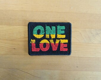 Patch patches embroidery iron flag on applique vintage kawaii jacket sew backpack denim jacket shorts biker one love reggae rasta