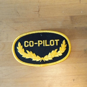 Patch patches embroidery iron flag on applique vintage kawaii jacket sew backpack denim jacket shorts biker co pilot copilot