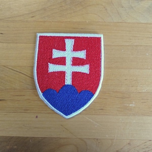 Patch patches embroidery iron flag on applique vintage kawaii jacket sew backpack denim jacket shorts biker slovakia coat of arms