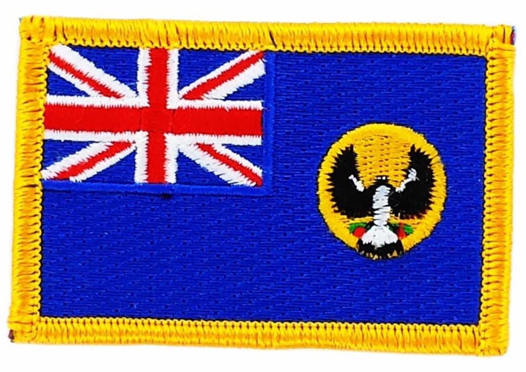 FLAG Patch Backpack National Iron on Glue Embroidered Applique ...