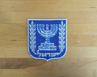 Patch patches embroidery iron flag on applique vintage kawaii jacket sew backpack denim jacket shorts biker flag coat of arms israel