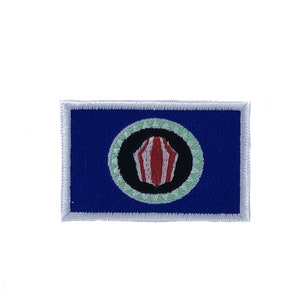 Stickerei-Patch Nähen Abzeichen Eisen auf Kleber Transfer Bougainville Flagge