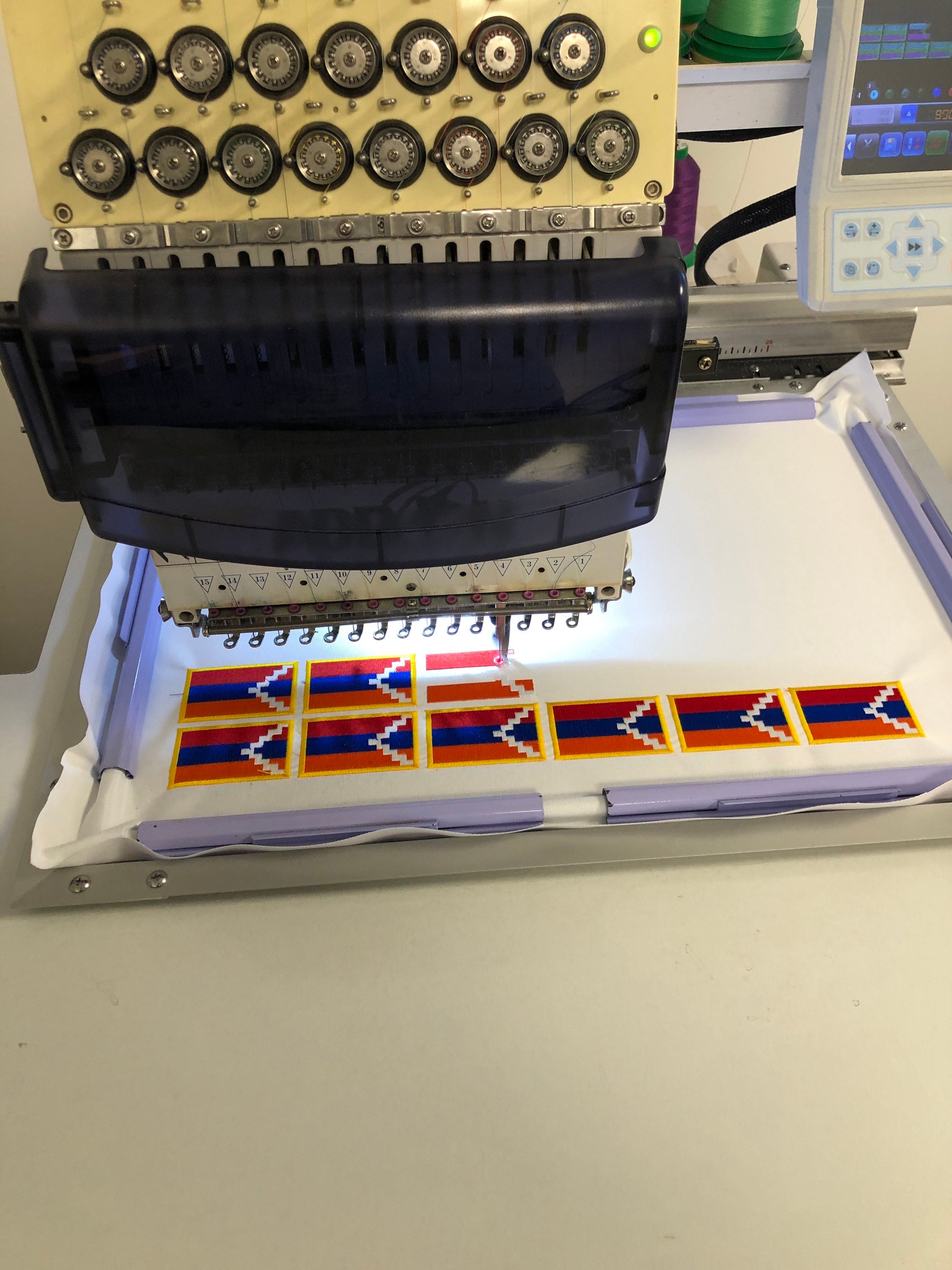 Akachafactory Patch écusson Brodé Drapeau Niger Nigerien Thermocollant Insigne Backpack - Foto 12