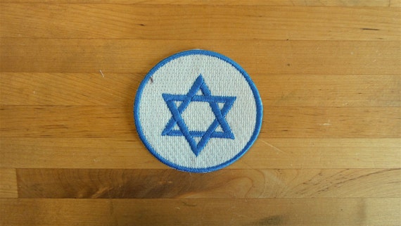 Israel Flagge Aufnäher Davidstern Jüdisch Israelisch Bestickt Aufbügeln 265886311312