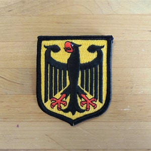 Patch patches embroidery iron flag on applique vintage kawaii jacket sew backpack denim jacket shorts biker flag coat of arms germany