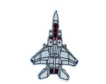 Embroidery patch sew badge iron on glue transfer airplane flight plane aircraft