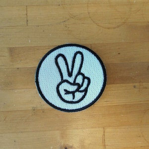 Patch patches embroidery iron flag on applique vintage kawaii jacket sew backpack denim jacket shorts biker motard sign peace