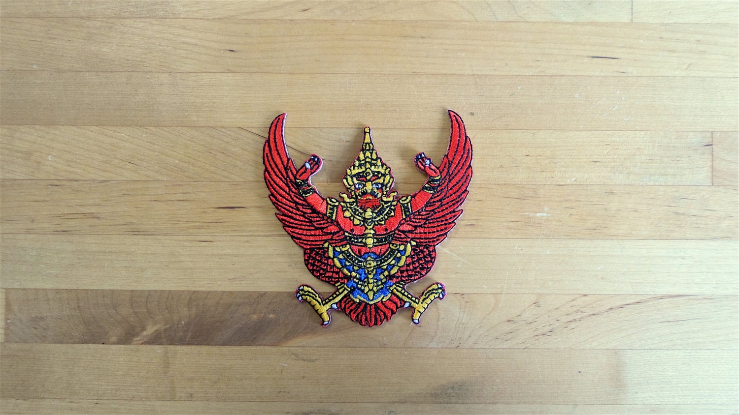 Patch patches embroidery iron flag on applique vintage kawaii jacket sew backpack denim jacket shorts biker flag coat of arms thailand