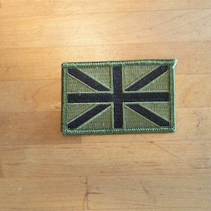 Parche parches bordado bandera de hierro en applique vintage kawaii chaqueta coser mochila de mezclilla chaqueta pantalones cortos uk bandera de camuflaje