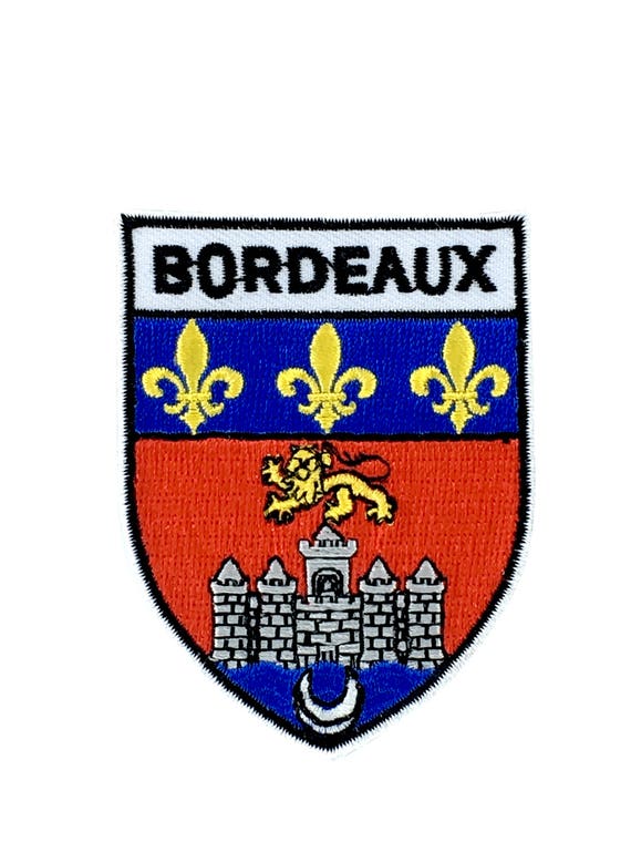 BG8623 - INSIGNE BADGE BLASON BORDEAUX