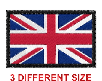 Applique patch embroidery design for machine digital file instant download  flag banner union jack uk england united kingdom