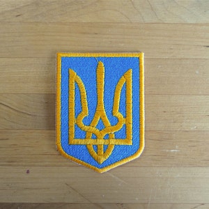 Patch Patches Stickerei Eisen Flagge auf Applikation Vintage Kawaii Jacke Nähen Rucksack Jeansjacke Shorts Biker Ukraine Flagge Schild Emblem