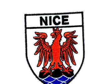 Parche bandera escudo de armas escudo emblema país bordado insignia bonita francia