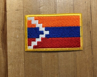 Patch ecusson brode imprime voyage souvenir backpack drapeau cap vert