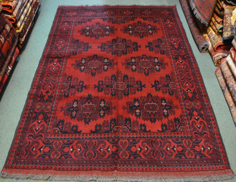 AD259 Beautiful Khal Mohammadi Rug 4'3 x 6'6 Ft Etsy
