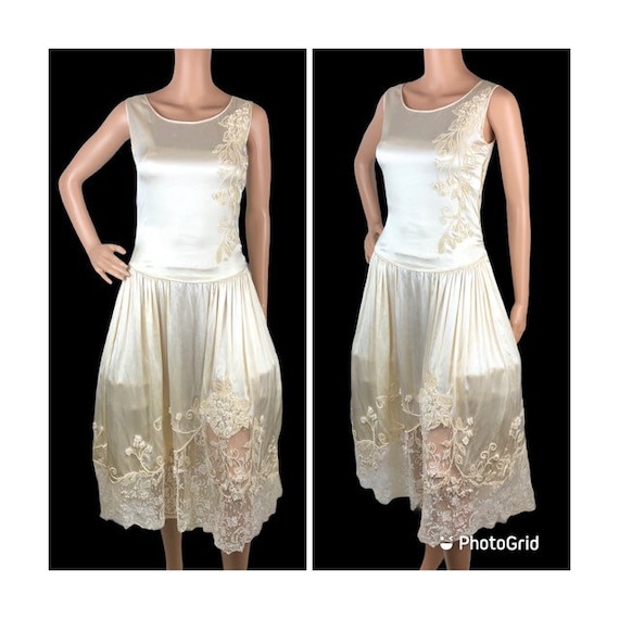 1920s Robe de Style Wedding Dress