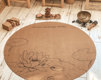 Yoggys Mandala Round Yoga Mat Lotus Blossom Yoga Store Everything For Your Yoga Practice With Style And High Quality