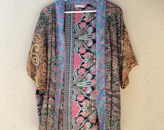 Kimono en soie Devi