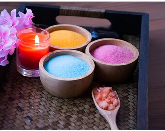 All Natural Moisturizing Silky Fizzy Bath Powder - Relaxing Skin Softening - Bath Soak