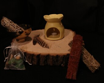 Small Sage Kit - Small Smudge Kit - Small Sage Gift Set - Small Positive Energy Gift Set