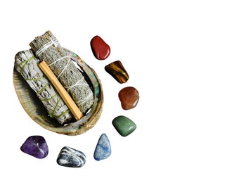 Premium Abalone Shell with Stand - Smudge Bowl - Sage Bowl - Natural Abalone Shell and Stand Only