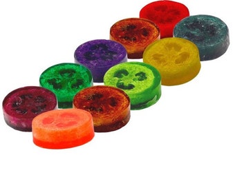 Bridesmaid Gifts - Loofah Soaps -  Unique Bridesmaid Gift - Bridesmaid Proposal Gifts - Glycerine Soap - Exfoliating Soap - Wedding Gift